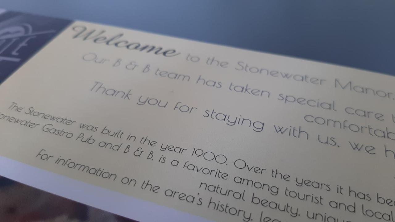 Stonewater Manor B&B Gananoque Luaran gambar